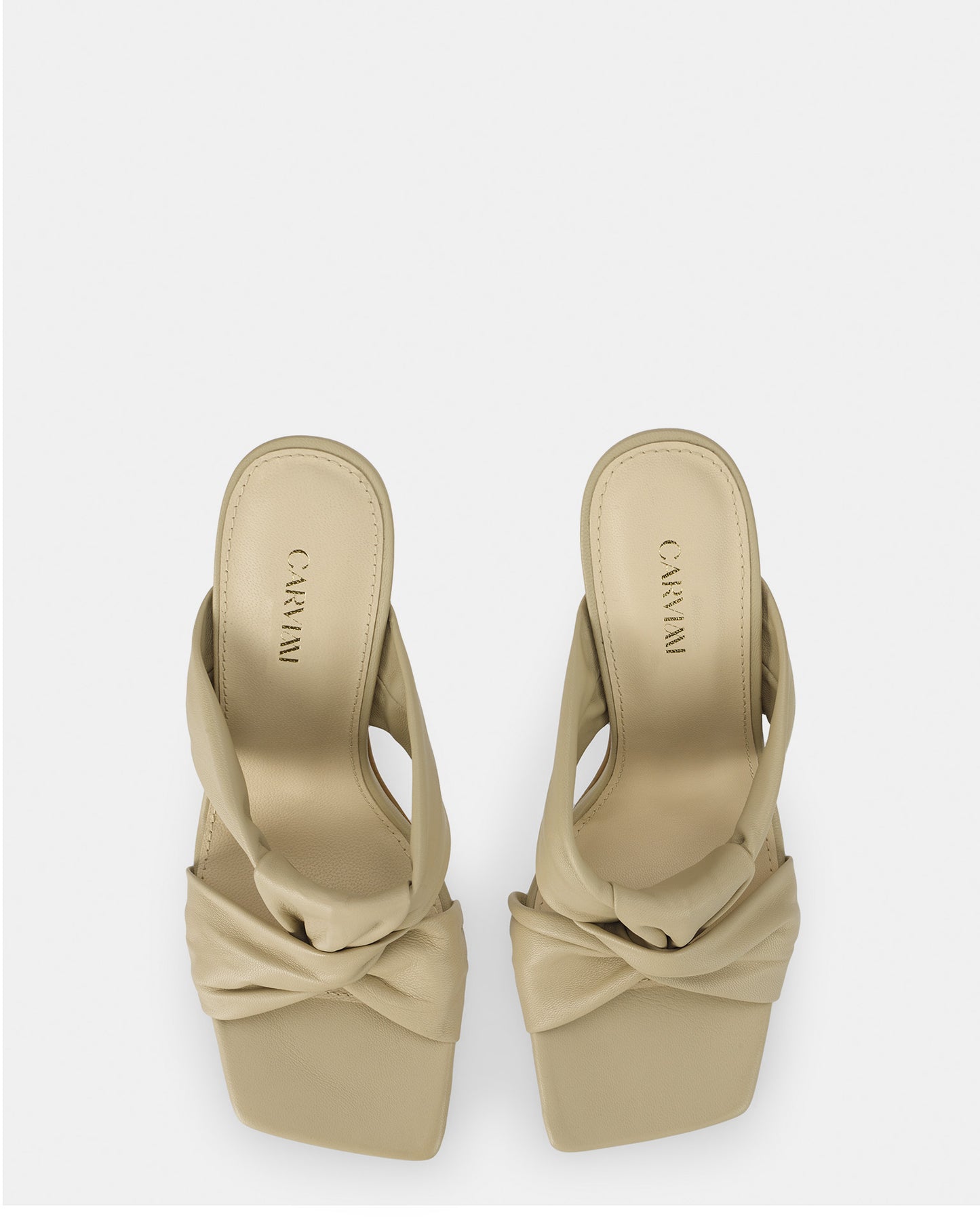 Leather Mules- Neutral