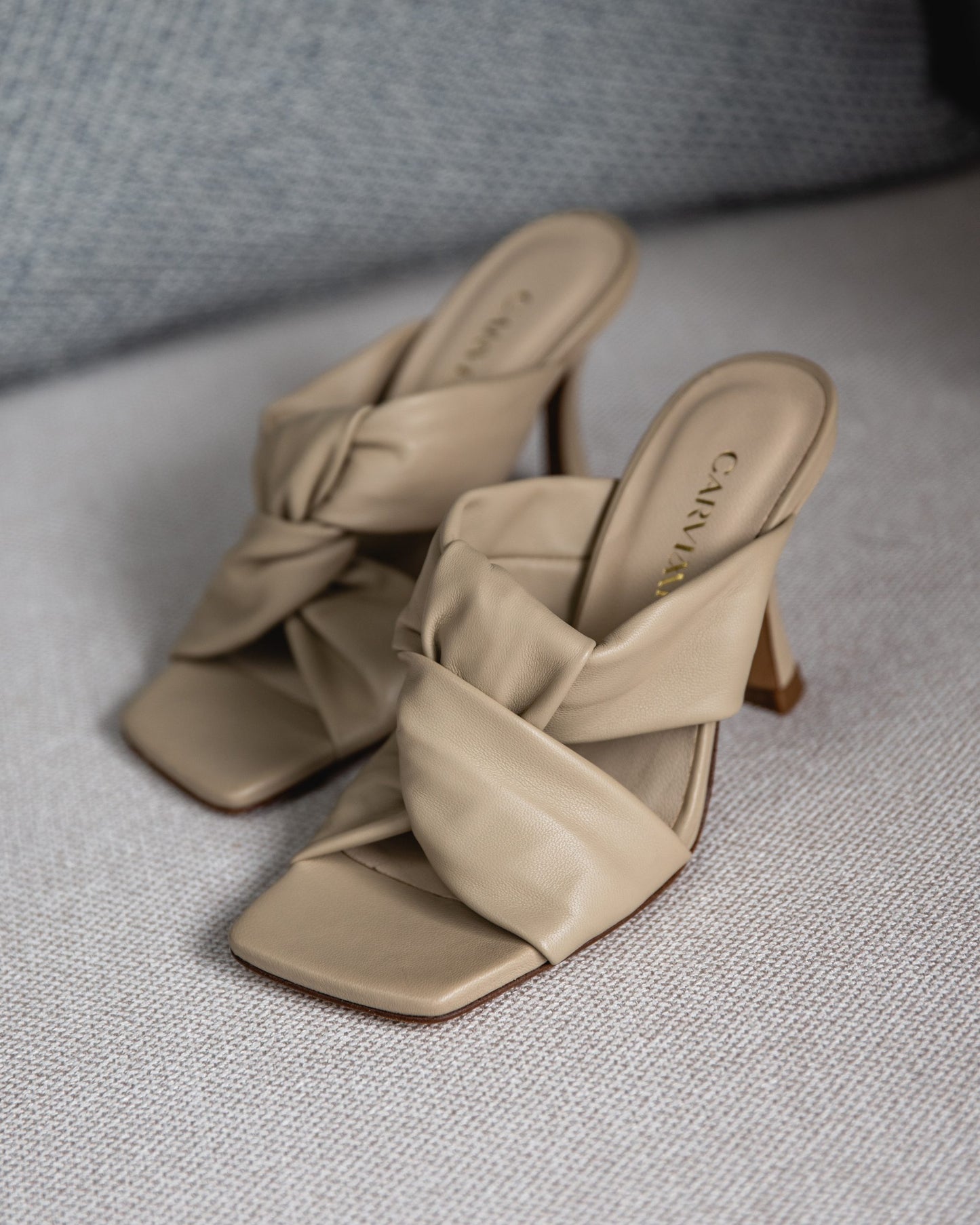 Leather Mules- Neutral
