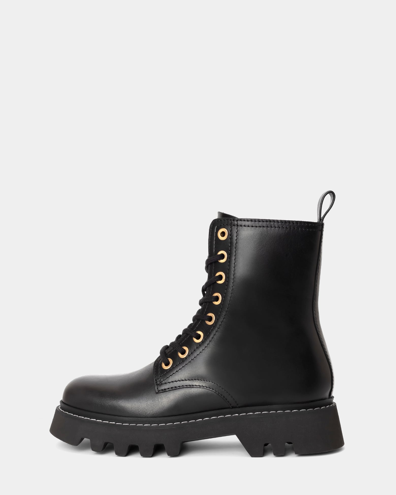 Black combat clearance boots with roses